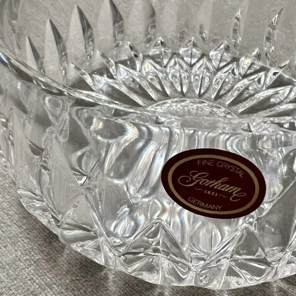 Vintage Gorham Althea Full Lead Crystal 5 3/4